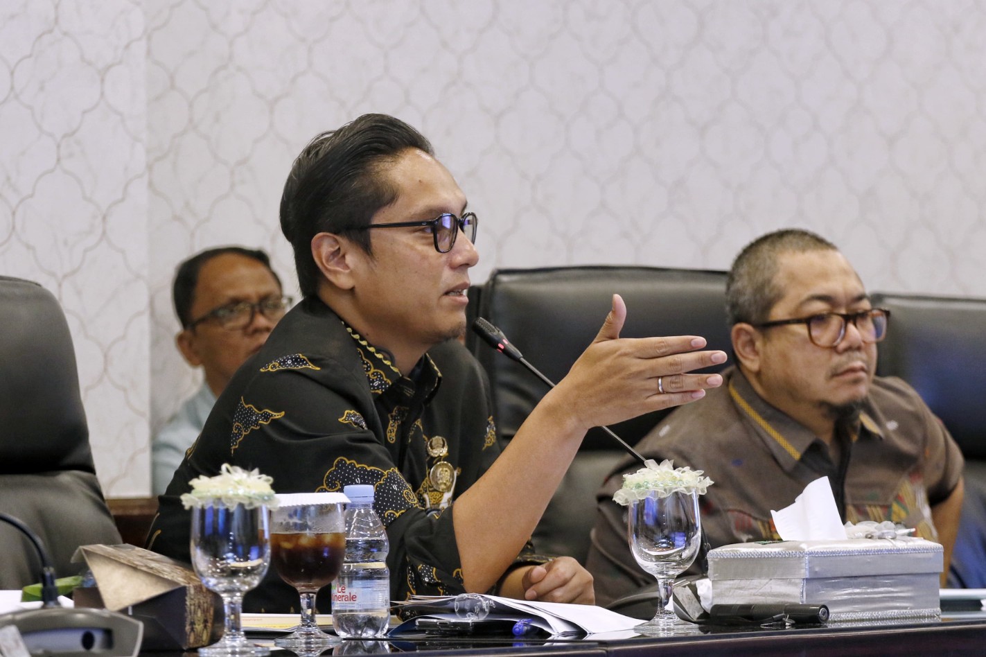 Rico Waas Komitmen Atasi Genangan Air di Kota Medan, Metode Sumur Laluan Jadi Pembahasan