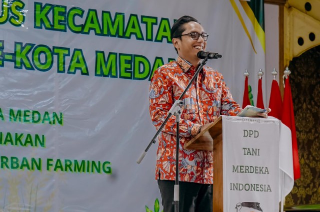 Pemko Medan Dukung Tani Merdeka Indonesia Kembangkan Pertanian Modern di Perkotaan