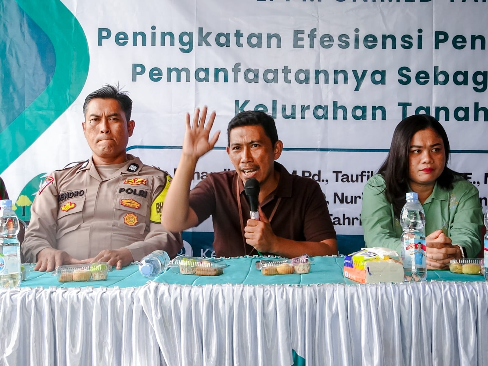 Wujudkan Program Rico Zaki, Kelurahan Tanah Enam Ratus Marelan Gandeng UNIMED Edukasi Pengelolaan Sampah Sebagai Sumber Energi