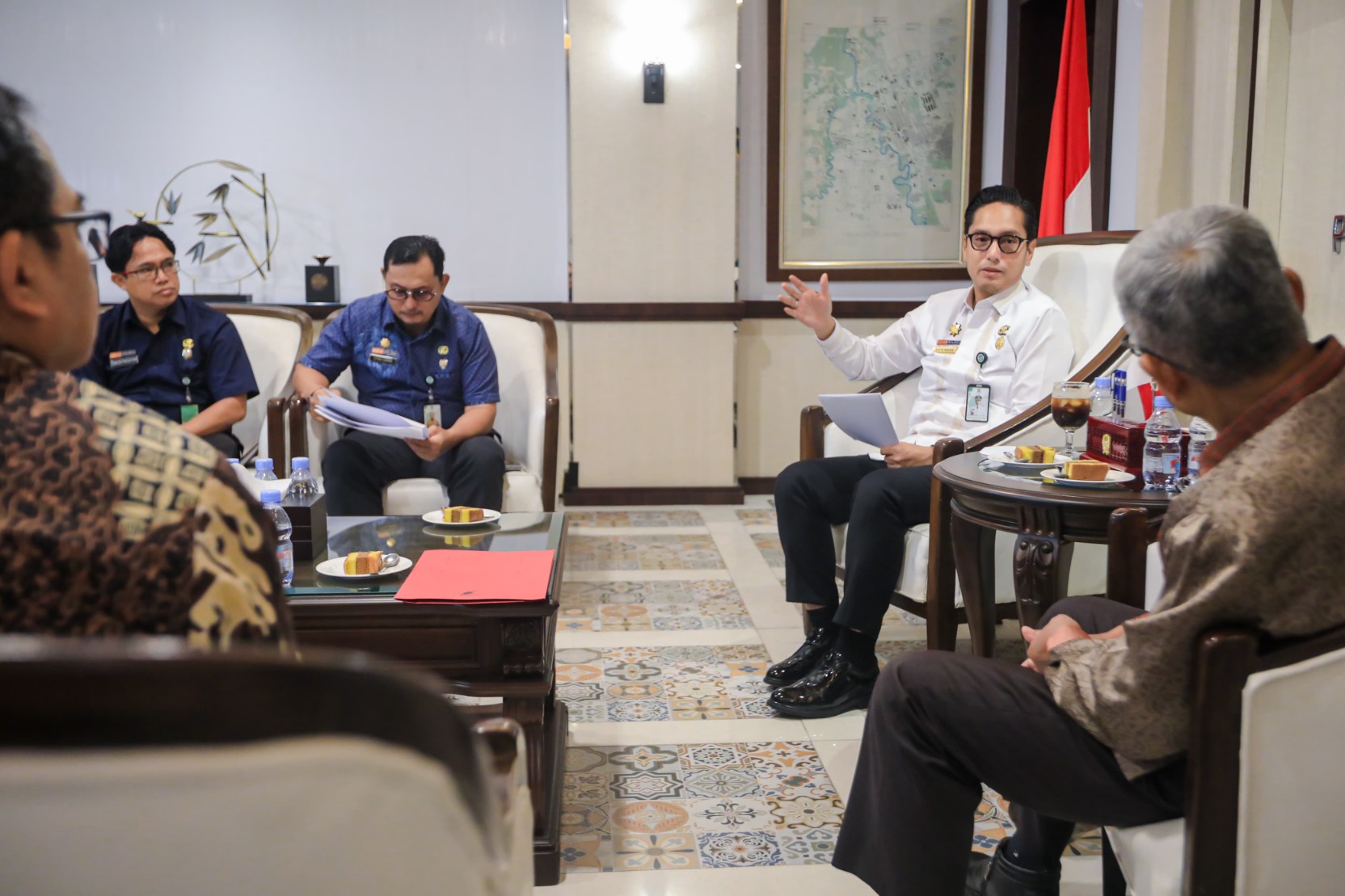 Rico Waas Terima Audiensi PT KIM, Bahas Investasi dan Penanganan Banjir