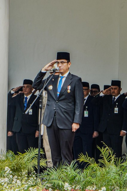 Rico Waas Pimpin Upacara Hari Kesaktian Pancasila 2025