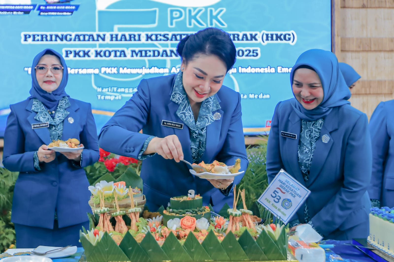 TP PKK Kota Medan Gelar Peringatan HKG PKK ke-53, Airin Rico Waas: Momen untuk Perkuat Semangat Gerakan Pemberdayaan Keluarga