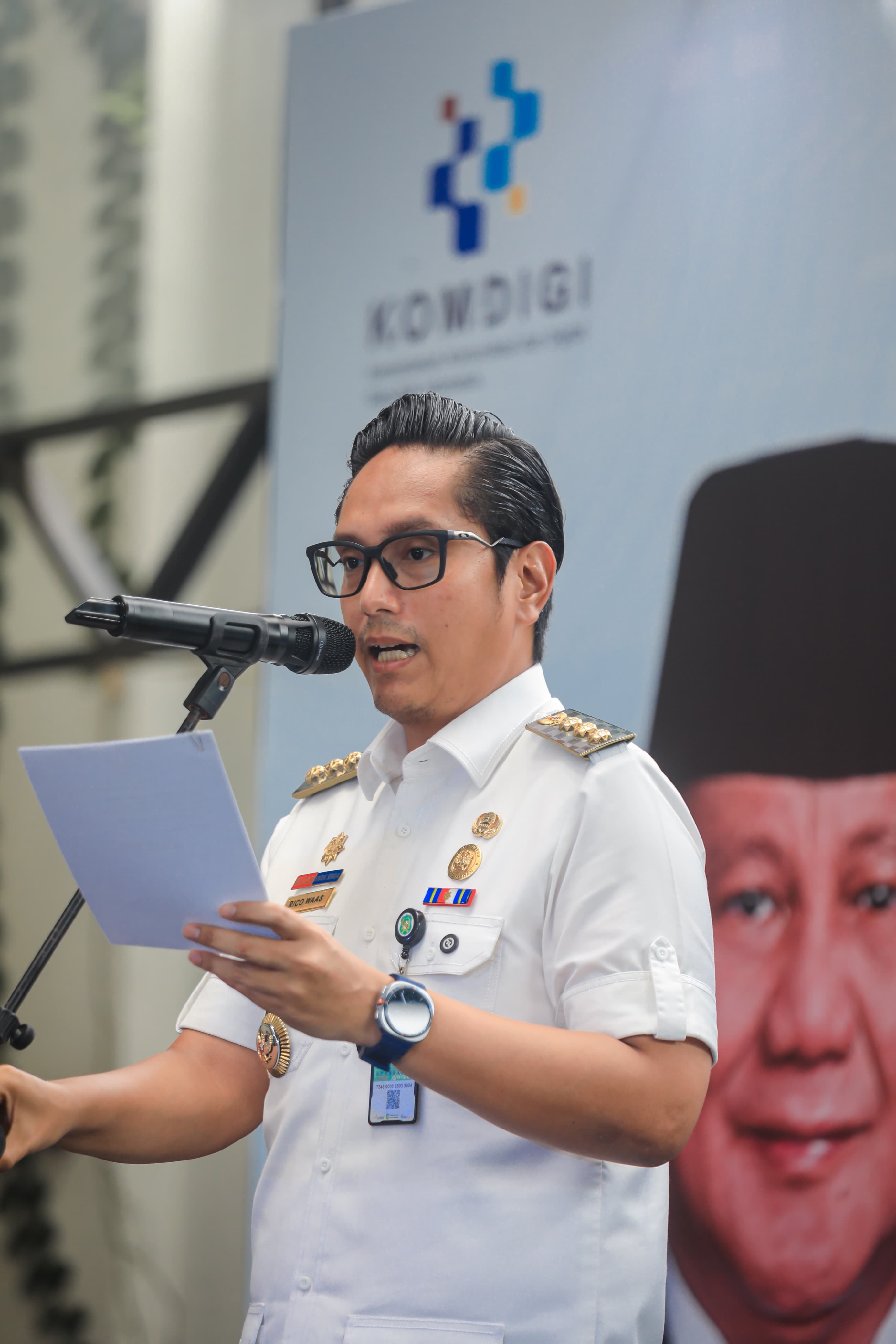 Rico Waas Tegaskan Perang Melawan Judi Online di Acara "Gass Pol Tolak Judol" Komdigi