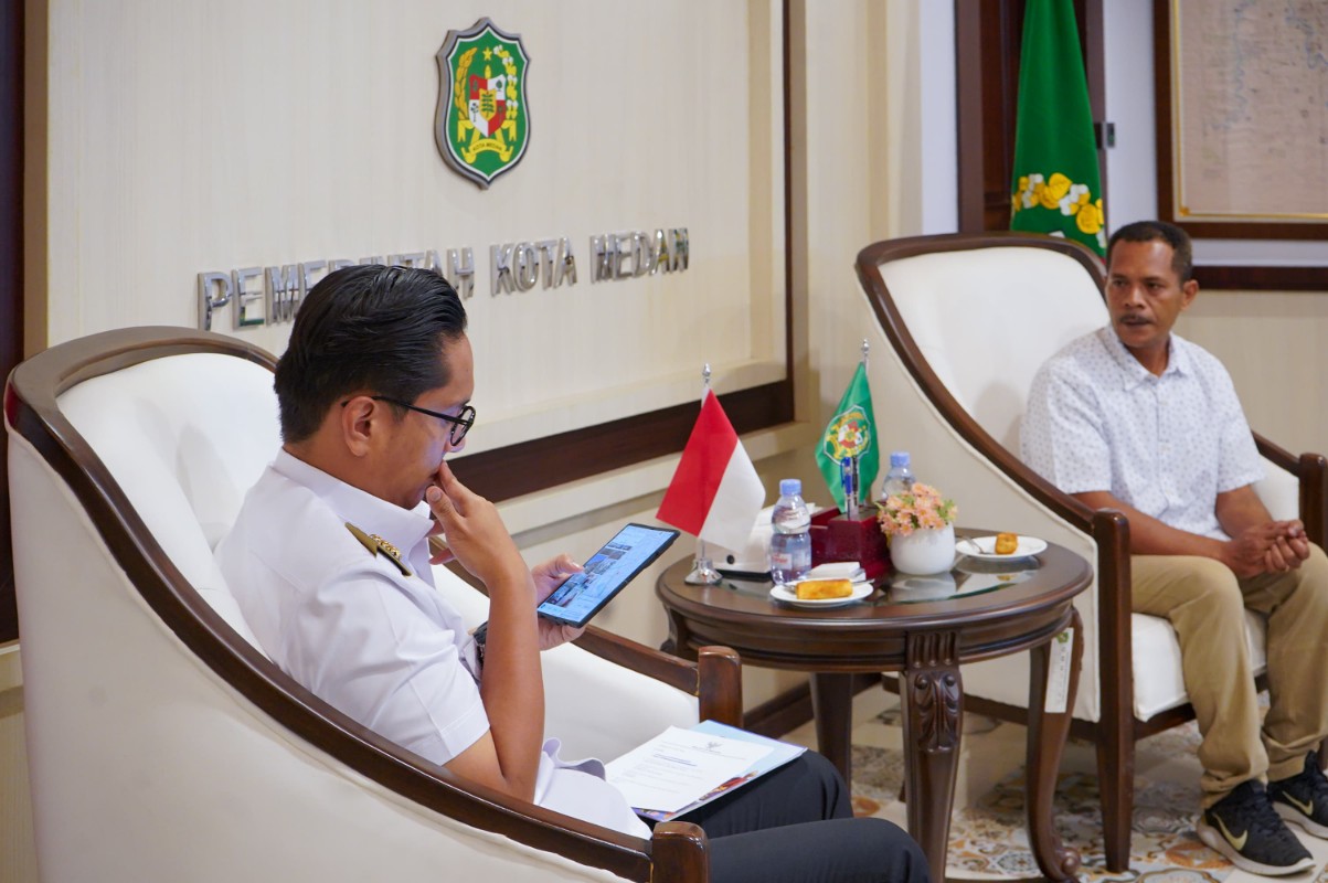 Audiensi pada Rico Waas, Keuskupan Agung Medan Sampaikan tentang Daya Tampung Gereja Katedral