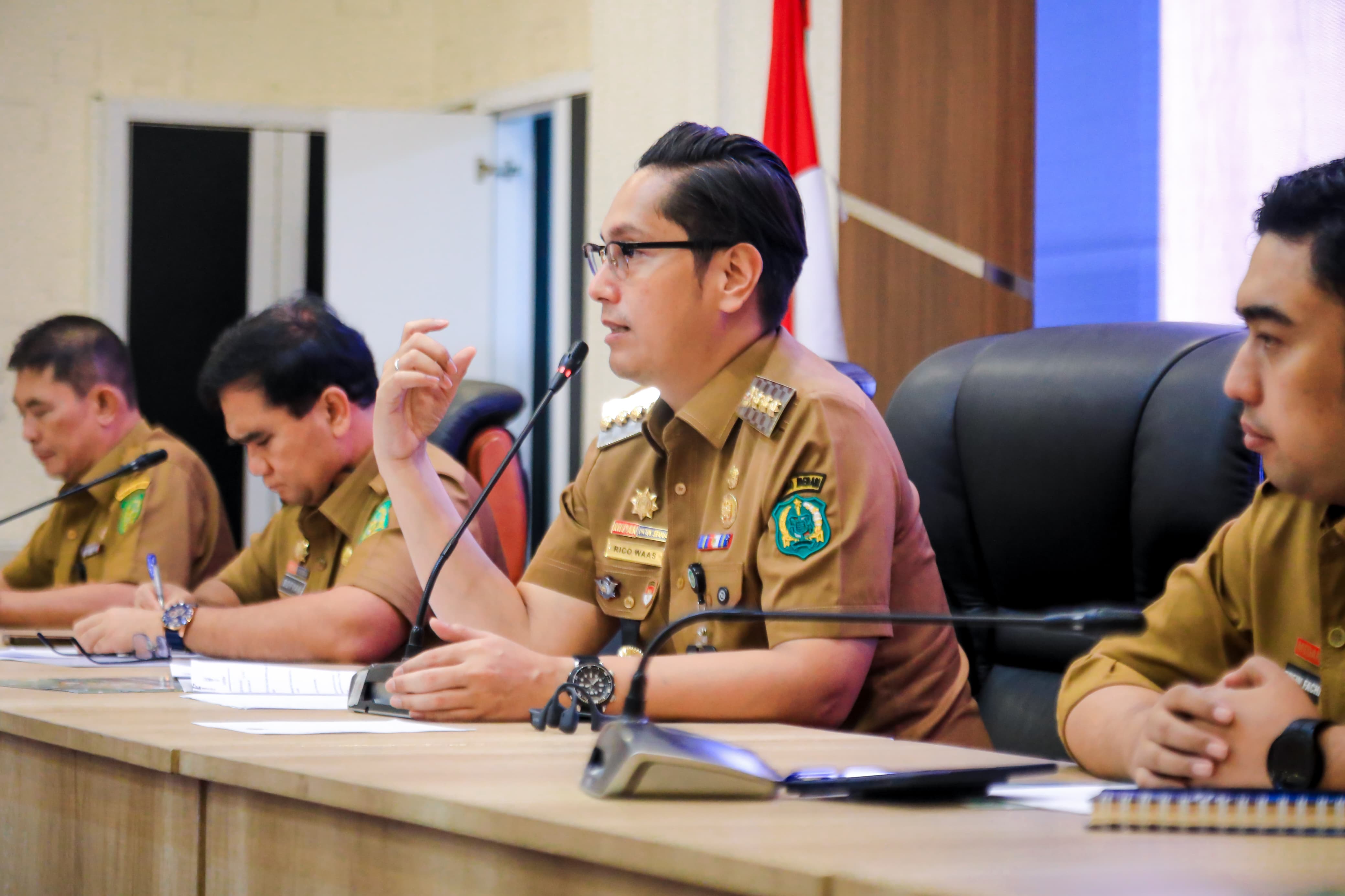 Jelang Idul Fitri, Rico Waas Pimpin Rapat Koordinasi Trantibum untuk Pastikan Keamanan di Kota Medan