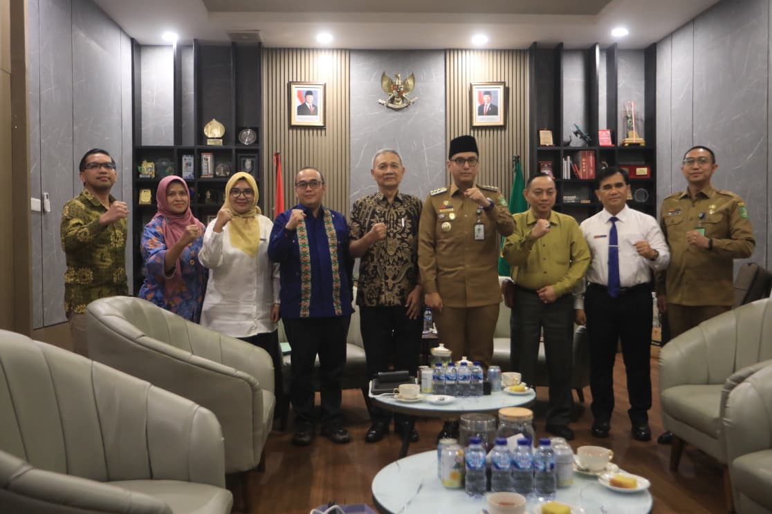 Terima IKKESINDO Sumut, Rico Waas Bahas Peningkatan Sistem Pelayanan Kesehatan